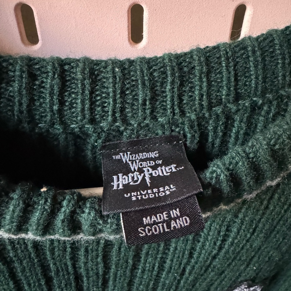 Universal Studios x Harry Potter- Slytherin Quidditch Sweater
